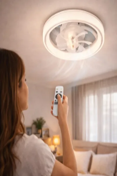 MELTEM LED TAVAN VANTİLATÖR görsel 2