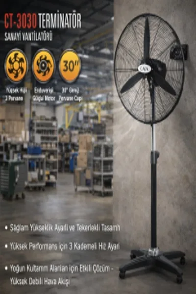 CATA CT-3030 Terminatör Sanayi Vantilötürü 30 Inç görsel 2