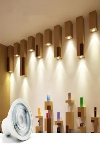 8W LED AMPUL (GU-10) (AMBER)