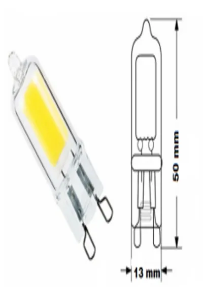 5W LED KAPSÜL AMPUL (G9) (220V) (BEYAZ)