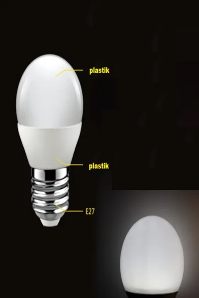 6W EDİSON  LED AMPUL (GÜNIŞIĞI)