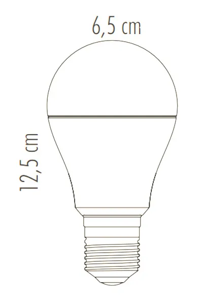 12W SENSÖRLÜ LED AMPUL(BEYAZ) görsel 3