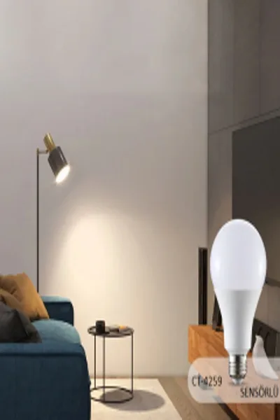 12W SENSÖRLÜ LED AMPUL(BEYAZ)
