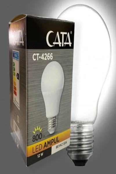 12W LED AMPUL (E27) (GÜNIŞIĞI) görsel 2