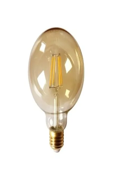 6W RUSTİK LED G90 GLOP AMPUL (E27)(AMBER) görsel 2