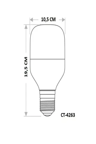 15W TORCH LED AMPUL (E27) (BEYAZ)