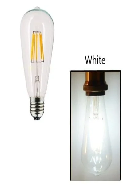 8W EDİSON LED AMPUL (ST-64) BEYAZ