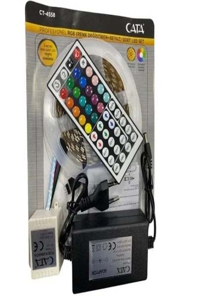 RGB ŞERİT LED SET (60 ÇİP 5050) görsel 2