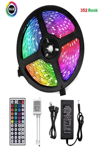 RGB ŞERİT LED SET (60 ÇİP 5050)
