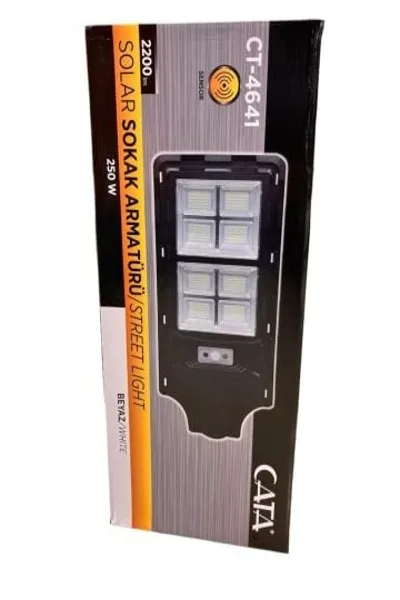 250W SOLAR SOKAK ARMATÜRÜ (KUMANDALI)