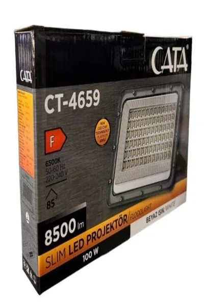 100W PLATINUM LED PROJEKTÖR (GÜNIŞIĞI) görsel 2