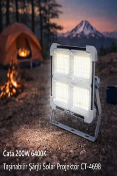 200W MİAMİ SOLAR LED PROJEKTÖR görsel 2