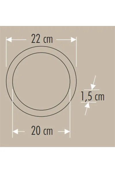 Cata CT-5169 18 W 6500K Beyaz Işık Sıva Altı Panel Led Spot görsel 3