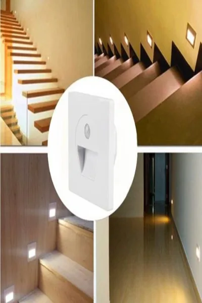1W SENSÖRLÜ KORİDOR ARMATÜR BEYAZ KASA (GÜNIŞIĞI)