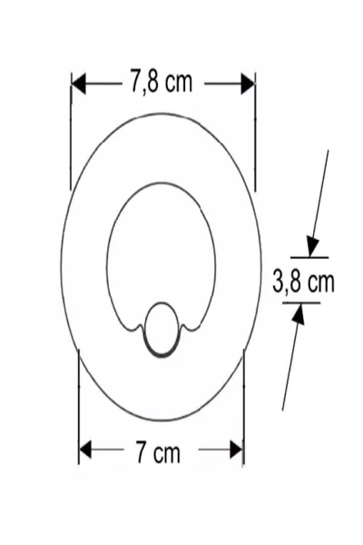 1.5W SENSÖRLÜ KORİDOR (YUVARLAK)(GÜNIŞIĞI) görsel 2