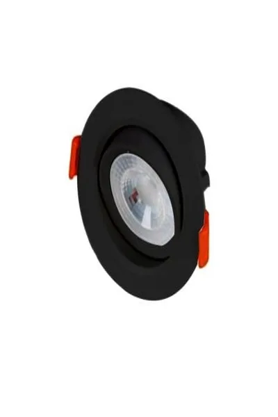 7W LAL LED SPOT (SİYAH KASA) (GÜNIŞIĞI)