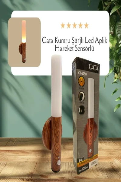 KUMRU ŞARJLI LED APLİK görsel 2
