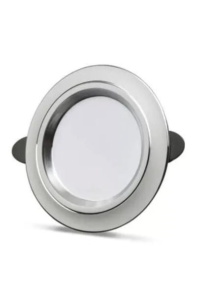 6W ZEBRA LED ARMATÜR (BEYAZ-KROM) (3 RENK) görsel 2