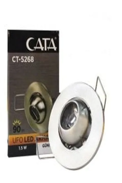 1.5W POWER LED UFO SPOT (SATİN KASA)(GÜNIŞIĞI)