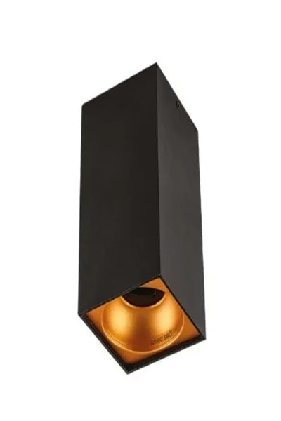 Cata CT-5417 Gu10 Siyah-Gold Bergama Sıva Üstü Spot Kasası görsel 2