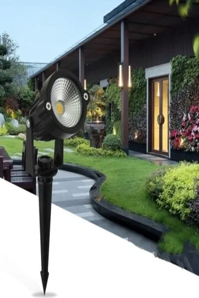 7W LED KAZIKLI BAHÇE ARMATÜRÜ (AMBER) görsel 2