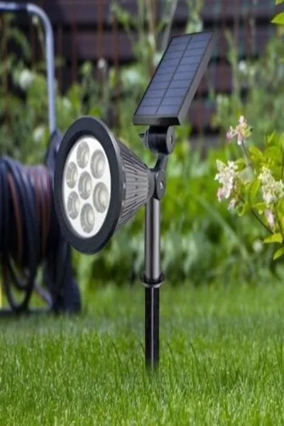 7W SOLAR BAHÇE ARMATÜRÜ (GÜNIŞIĞI) görsel 2