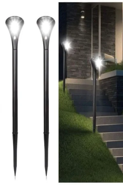 Cata Yeşil Işık 20W İtalyan Dizayn Solar Bahçe Armatürü CT-7311 görsel 2