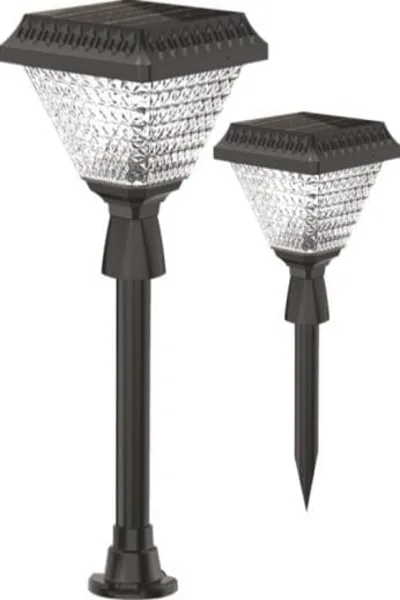 30W SOLAR LED ÇİM DİREĞİ