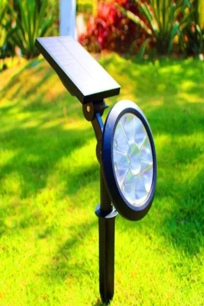 18W SOLAR BAHÇE ARMATÜRÜ (AMBER) görsel 2