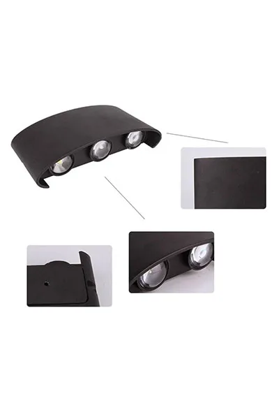 10W HAİTİ LED APLİK (DIŞ MEKAN)(GÜNIŞIĞI)