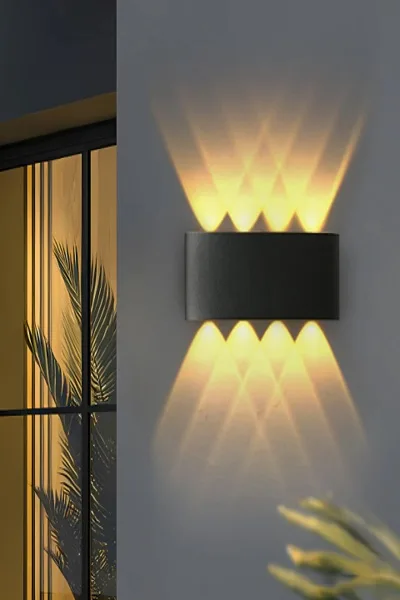 15W KAPRİ LED APLİK (DIŞ MEKAN)(GÜNIŞIĞI) görsel 2