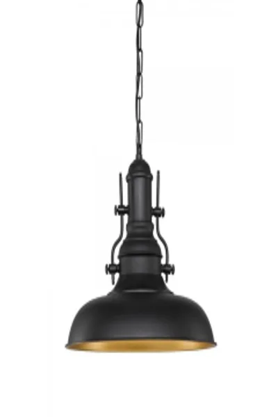 DEKORATİF SARKIT ARMATÜR (SİYAH+SARI+32cm)
