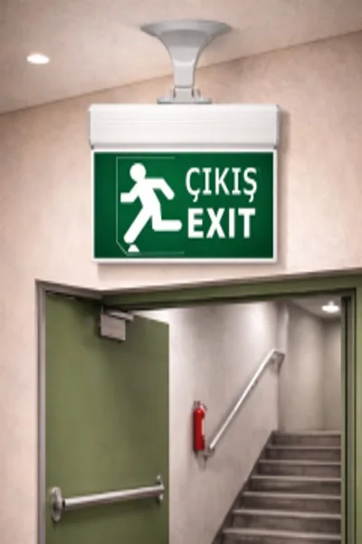 CATA CT-9163 Exit-Çikis 3W IP20 3SAAT görsel 2