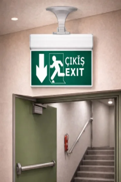 Cata CT9164 Exit Acil Çıkış Armatürü görsel 2