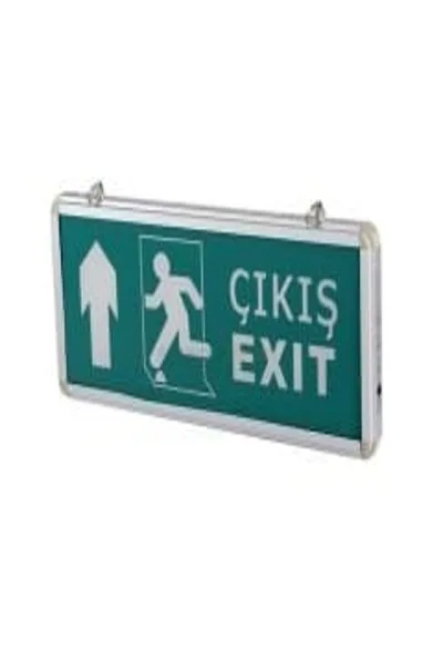 Cata CT-9174 3 W Ledli Exit Çıkış Armatürü (Yukarı yönlü ok)