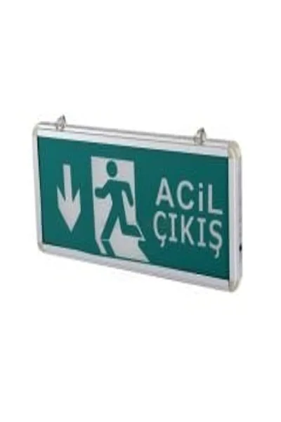 Cata CT-9178 Acil Çıkış Levhası (Aşağı Yönlü ok)