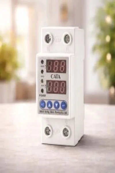 CATA CT-9198 Akilli Voltaj Akım Koruyucu Monofaze 63 Amper