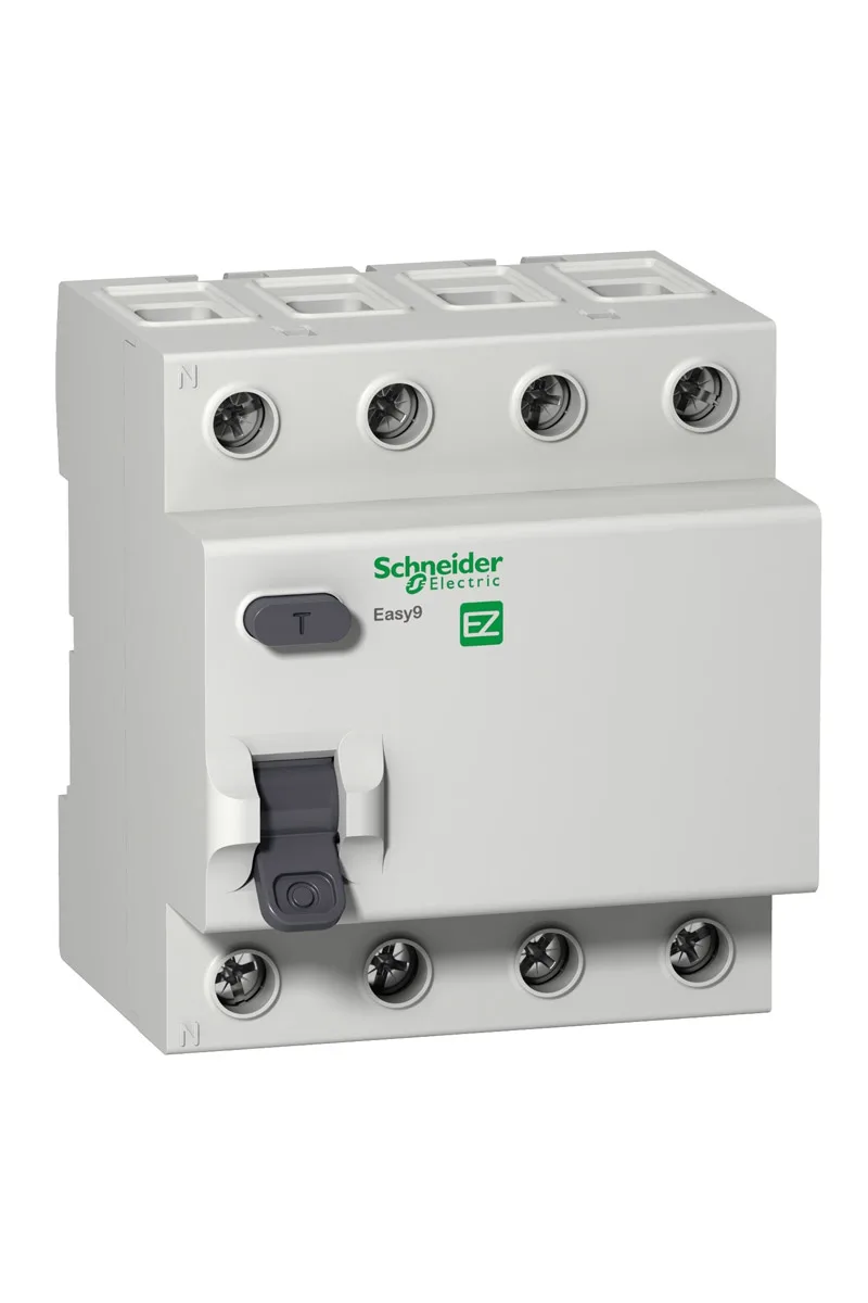 Schneider EZ9R05440 EASY9 Serisi 4x40A 30mA Kaçak Akım Rölesi