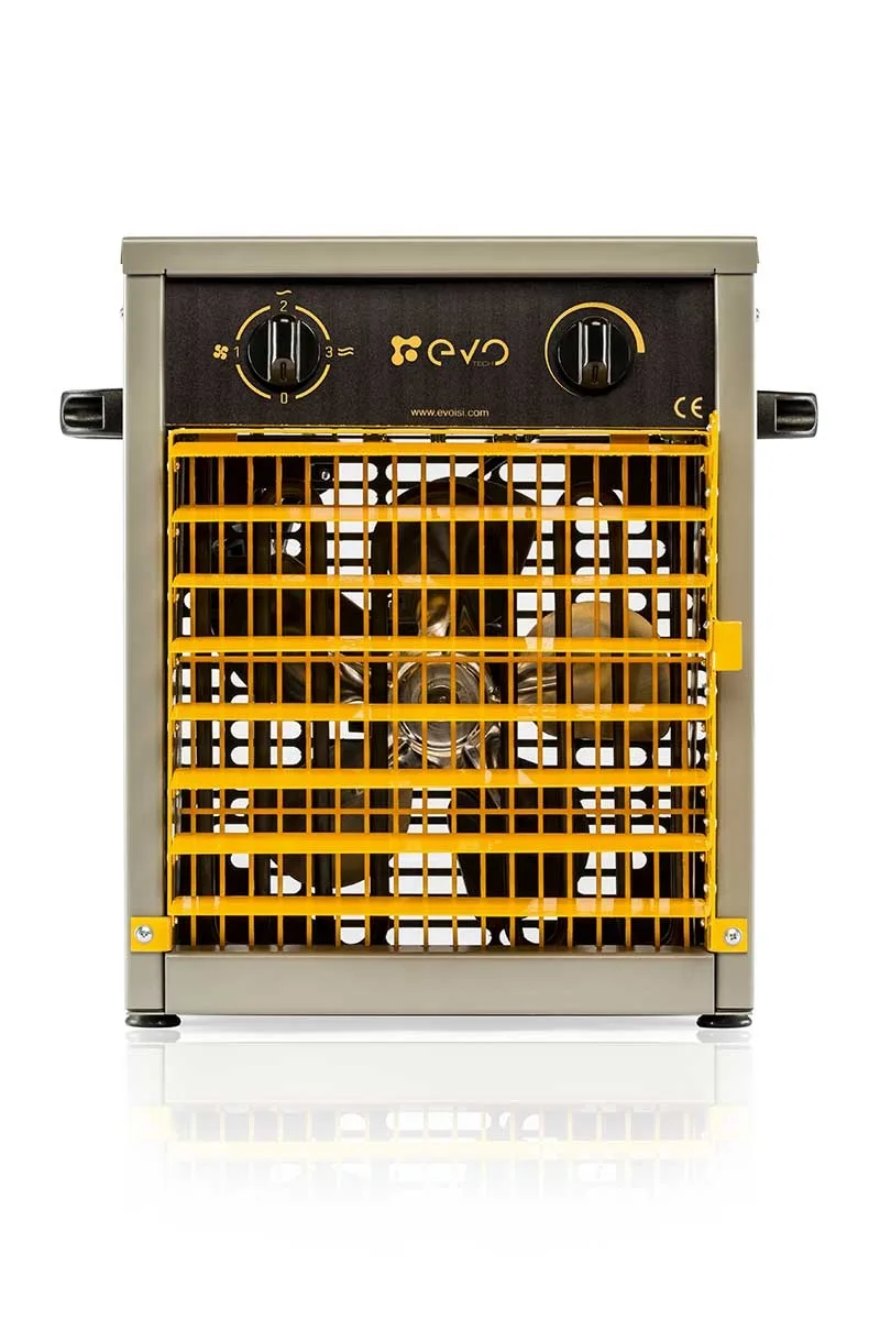 EvoTech EVO5 5kW Fanlı Elektrikli Isıtıcı görsel 3