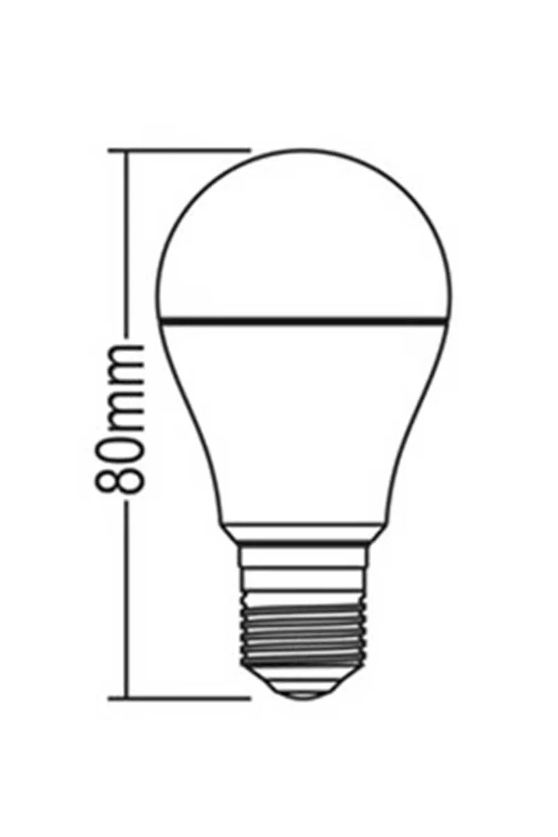 Forlife FL-1215 5W 6500K Beyaz E14 Led Ampul görsel 3