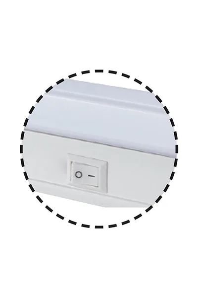 Forlife FL-2312 14W 6500K Beyaz 90cm Anahtarlı T5 Bant Armatür görsel 2