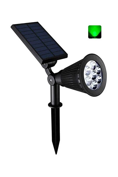 Forlife FL-3120Y 7W Güneş Enerjili Kazıklı Çim Armatür Yeşil