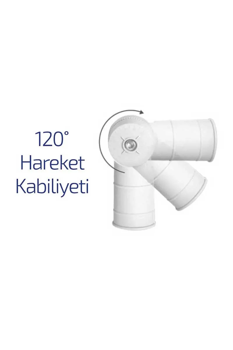 Forlife FL-3187 500W 6500K Beyaz Solar Sokak Armatürü görsel 3