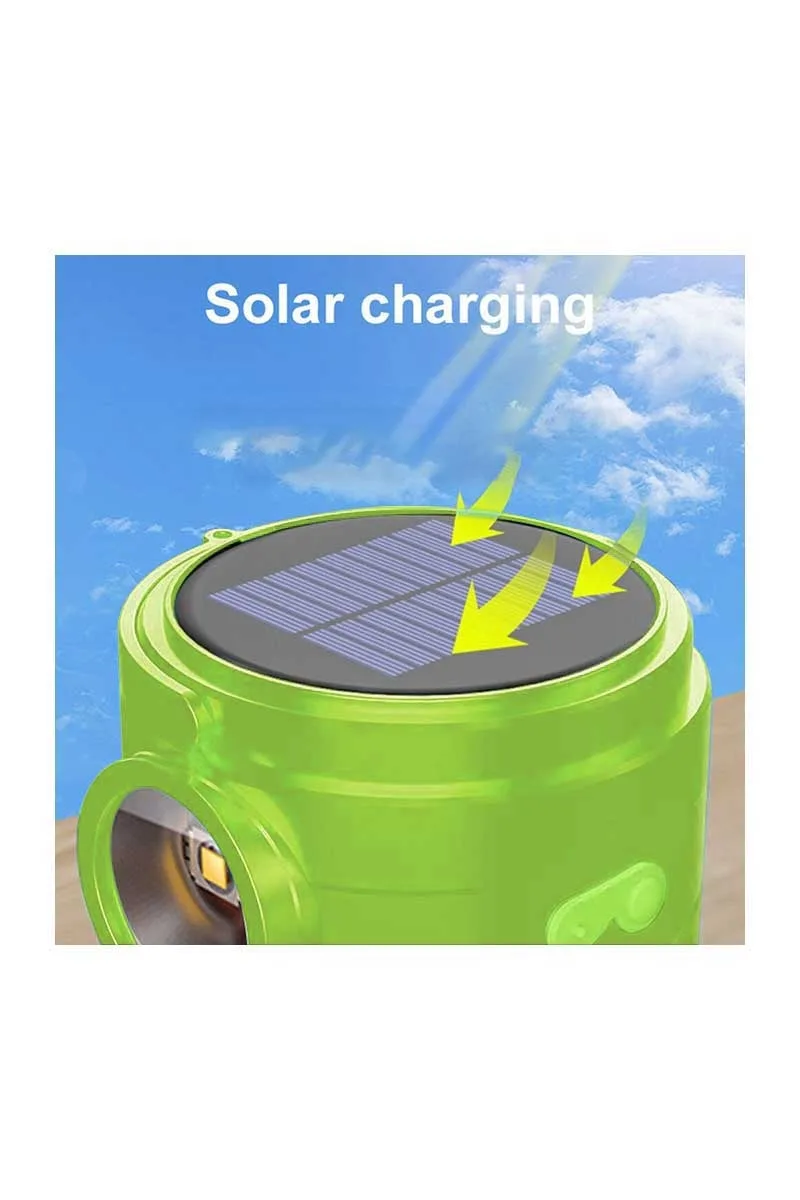 Forlife FL-3210Y 30W 6500K Beyaz Solar Yeşil Kamp Lambası görsel 2