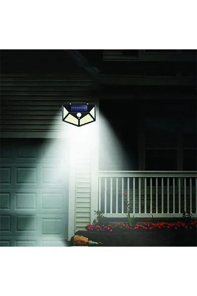 Forlife FL-3227 40W 3200K Günışığı Solar Sensörlü Duvar Apliği görsel 2
