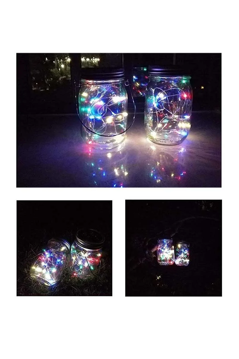 Forlife FL-3236 3W Rgb Solar Peri Ledli Dekoratif Kavanoz görsel 4