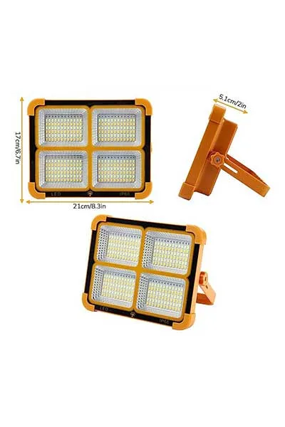 Forlife FL-3239 60W 6500K Beyaz Solar Mini Projektör görsel 2