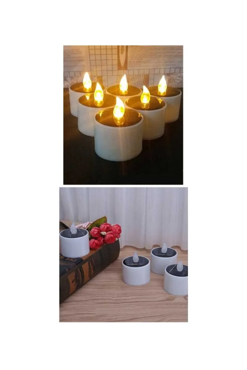Forlife FL-3254 1W Alev Efektli Solar Mum Armatür görsel 4