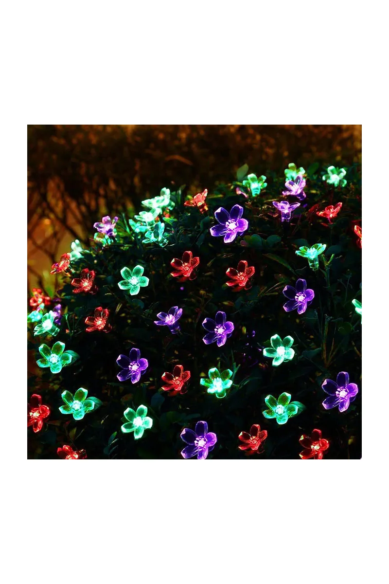 Forlife FL-3258 R 20W Rgb Solar 5 Metre 7 Mod Işık Zinciri görsel 4