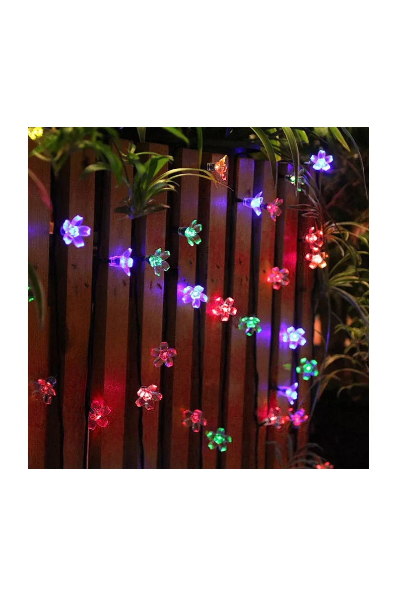 Forlife FL-3258 R 20W Rgb Solar 5 Metre 7 Mod Işık Zinciri görsel 5